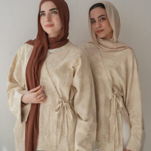 Eastern Grace Wrap Blouse