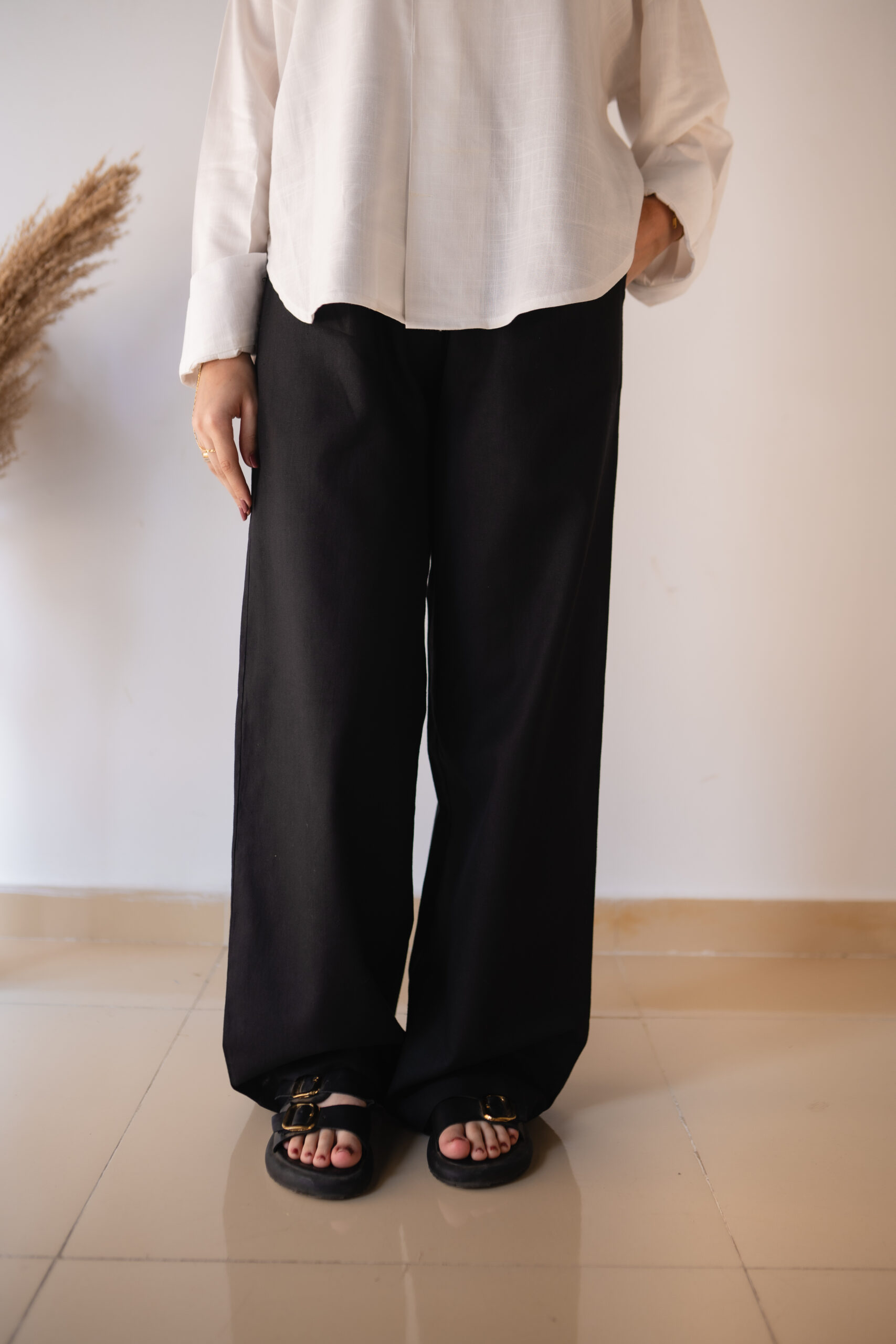 classic linen pants - Image 2
