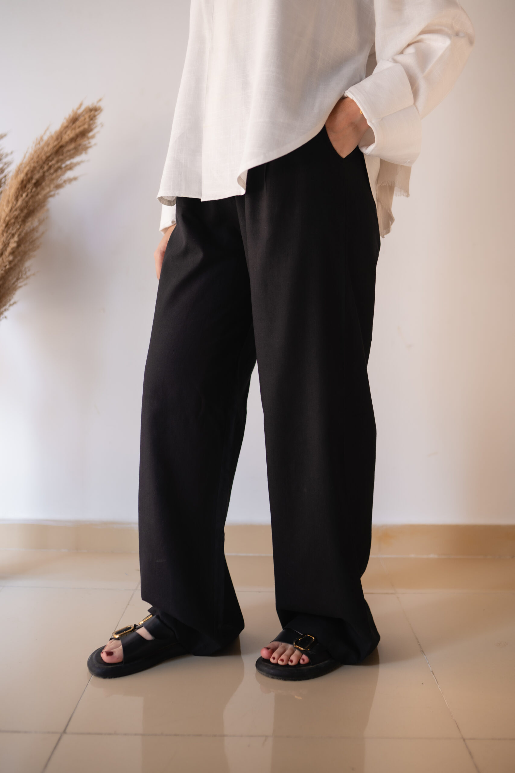 classic linen pants - Image 3